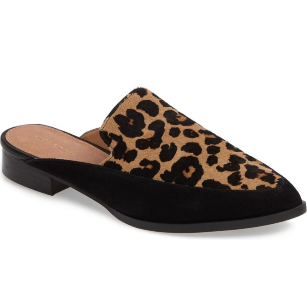 Halogen Corbin Genuine Calf Hair Slide Loafer